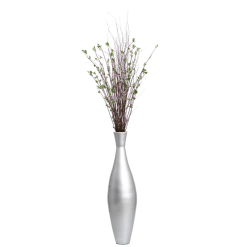 Minima Floor Vase (Silver)